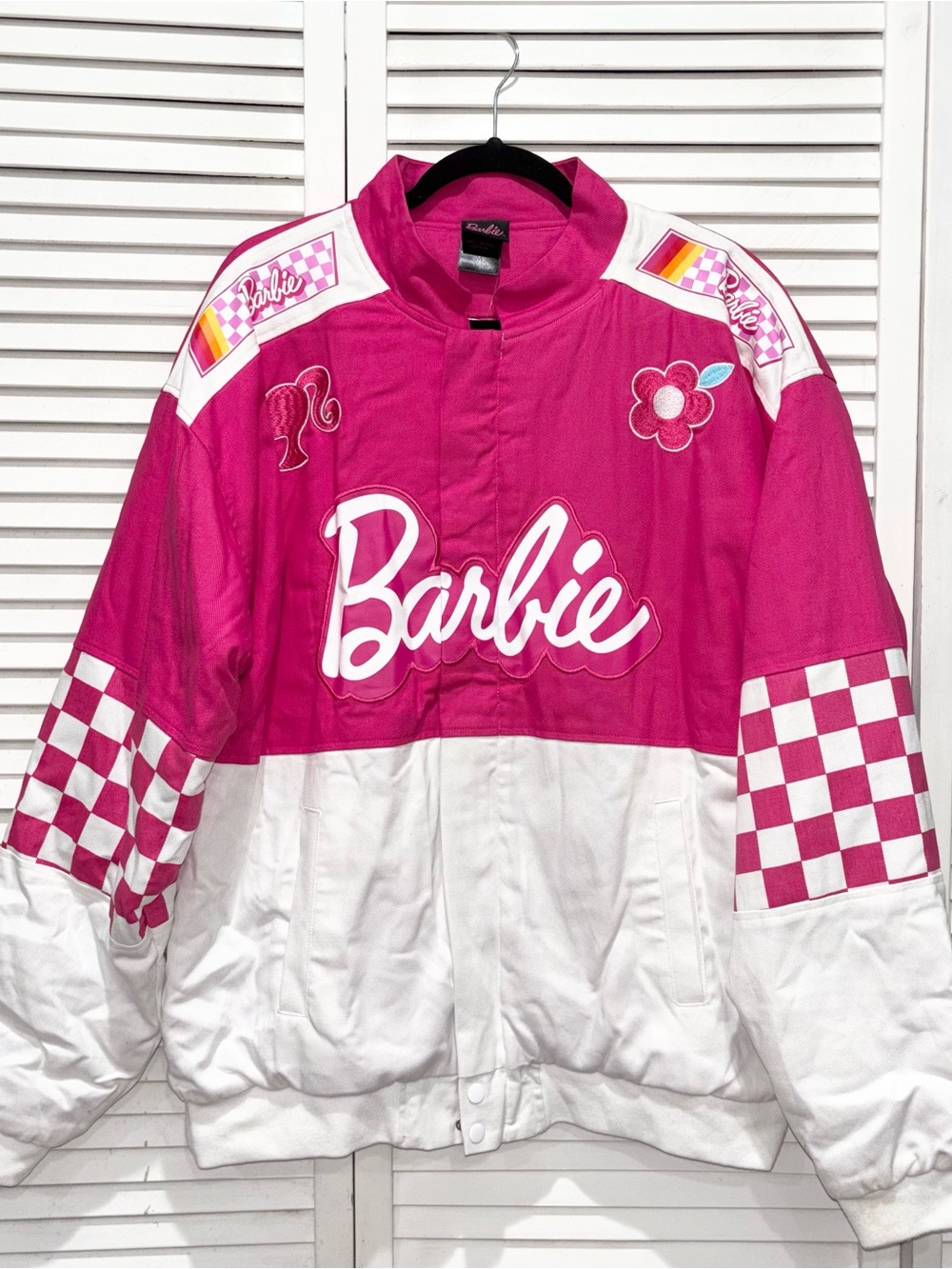 Barbie Checkered Racing Jacket - BoxLunch Exclusive